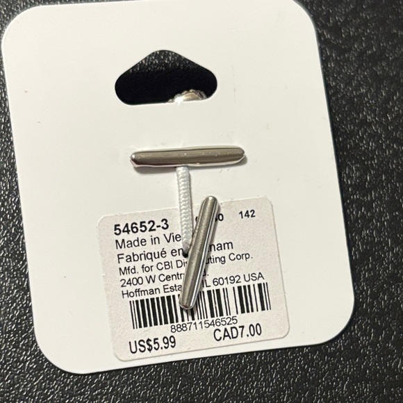 Claire's Accessories.Pearl Heart Barrettes,Peace Sign Ring, French Fry Necklace - Picture 5 of 11